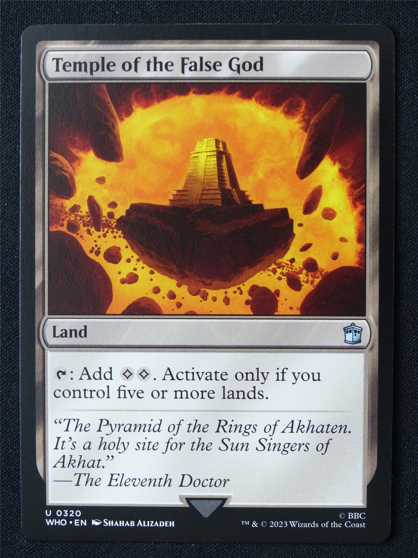 Temple of the False Gods - WHO - Mtg Card #O