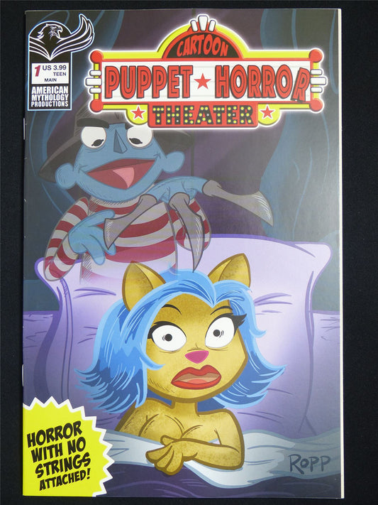 CARTOON Puppet Horror Theater #1 - Sep 2025 Mythology Comic #3XM