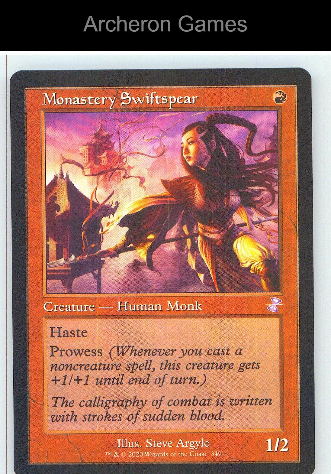 Monastery Swiftspear TSR 349 Special MTG Card NM/EX+