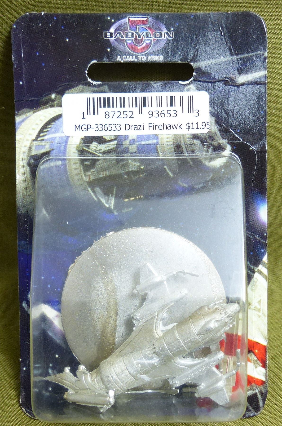 Classic Metal Drazi Firehawk Blister - Babylon 5: Call to Arms Miniatures #2LR