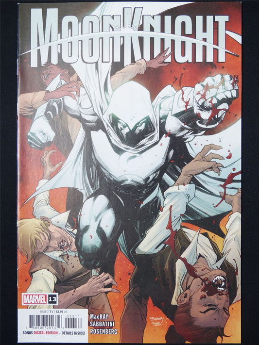 MOON Knight #13 - B&B Marvel Comic #7JJ