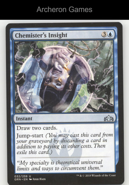 Chemister's Insight 32 UC MTG Card Guilds of Ravnica