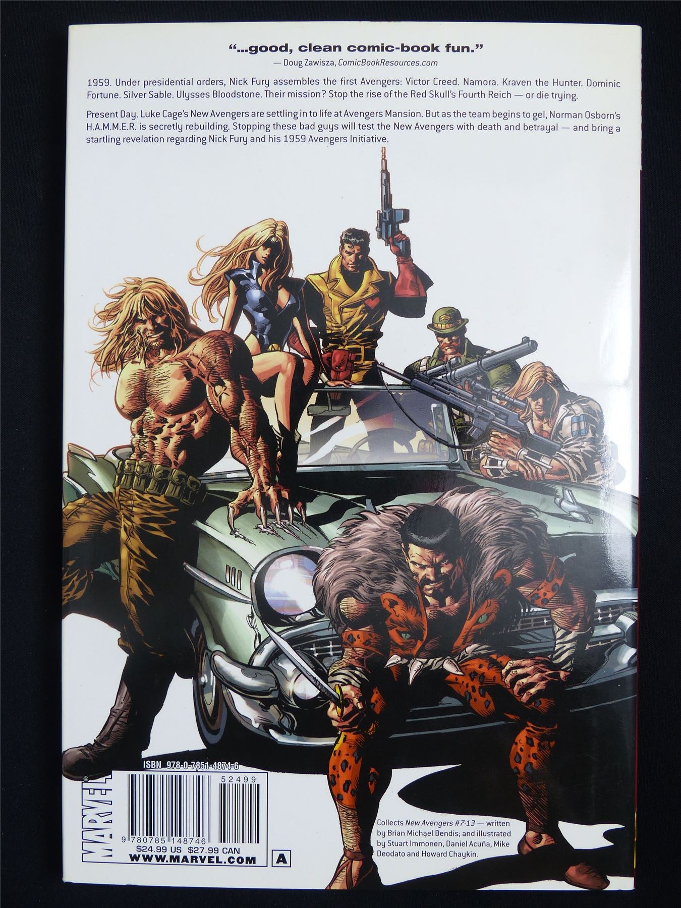 The New Avengers by Brian Michael Bendis vol 2 - Marvel Graphic Hardback #470