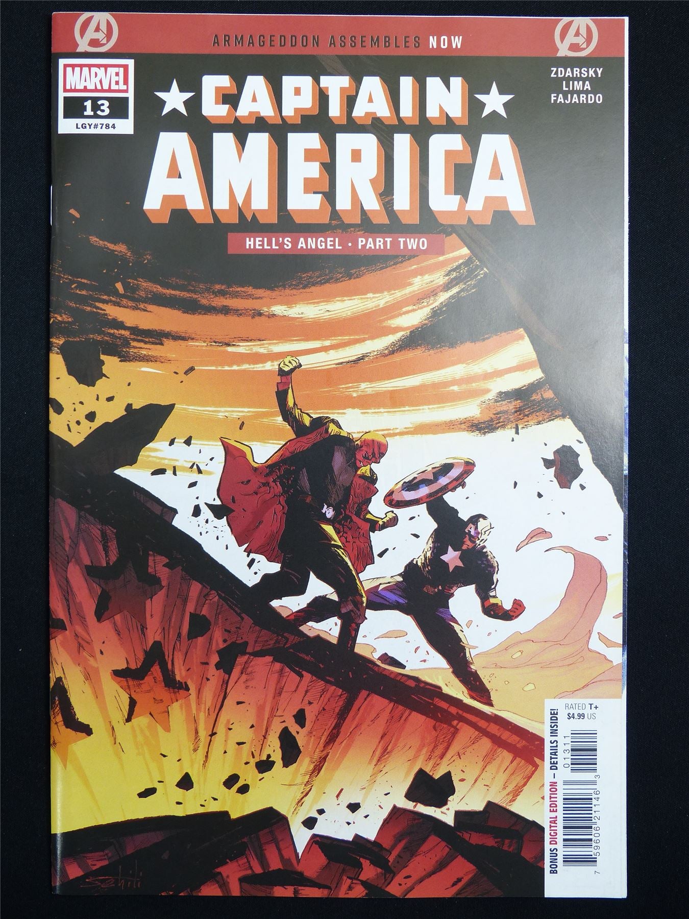 CAPTAIN America Hell's Angel part 2 #13 Cvr A - Marvel Comic #36S