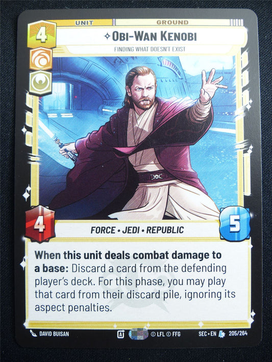 Obi-Wan Kenobi 205/264 - Star Wars Unlimited Card #4GF