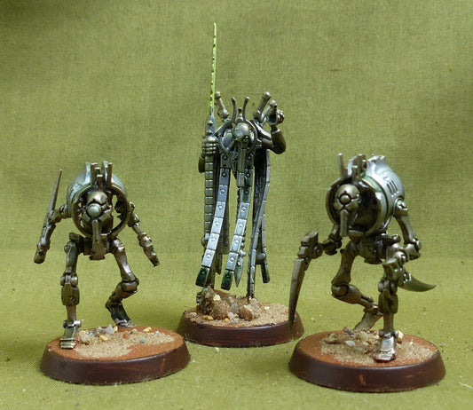 Plasmancer and Cryptothralls painted - Necrons - Warhammer 40K #40E