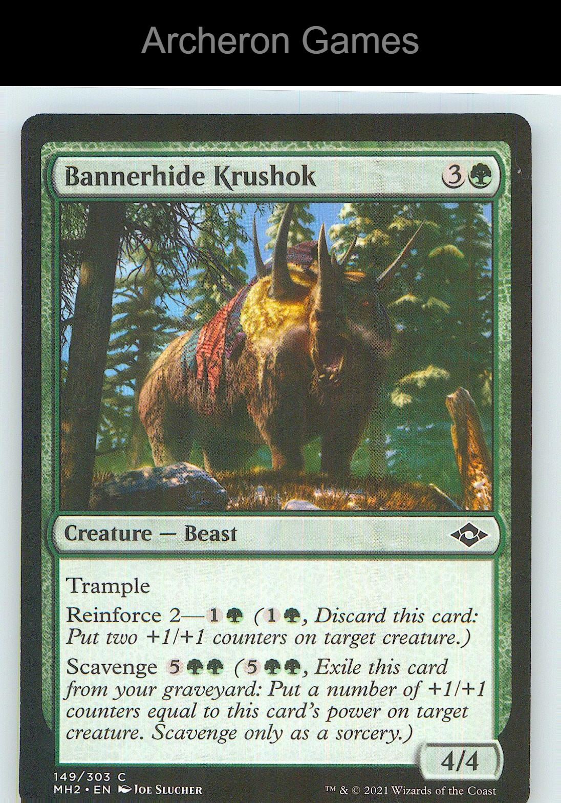 Bannerhide Krushok MH2 149 C MTG Card NM/EX+