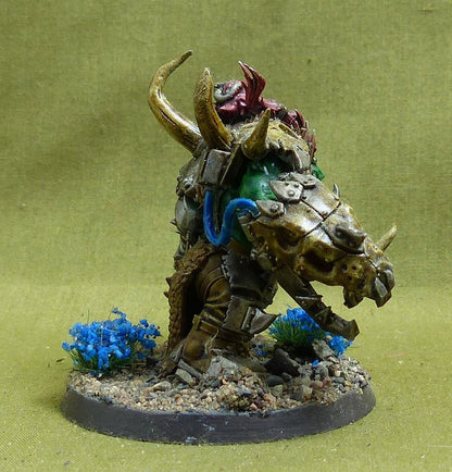 Megaboss converted painted - Orruk Warclan - Warhammer AoS #40J