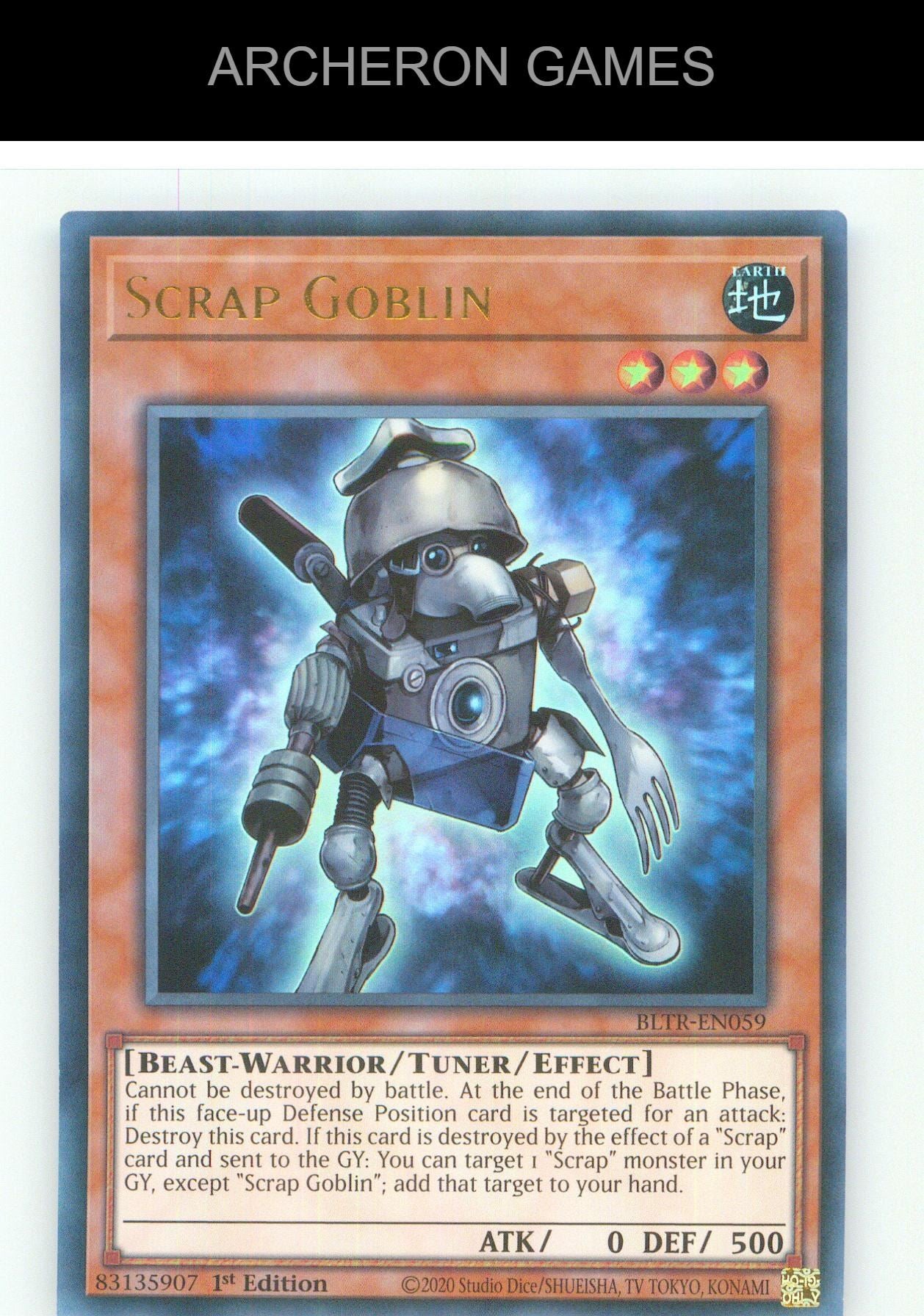Scrap Goblin UR YUGIOH Card 1st Edition