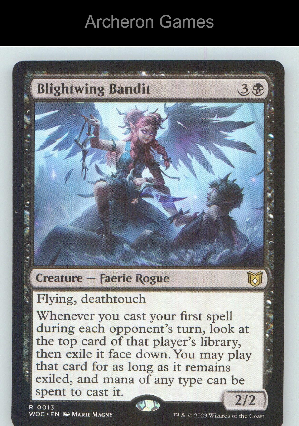 Blightwing Bandit WOC 13 R MTG Card NM/EX+