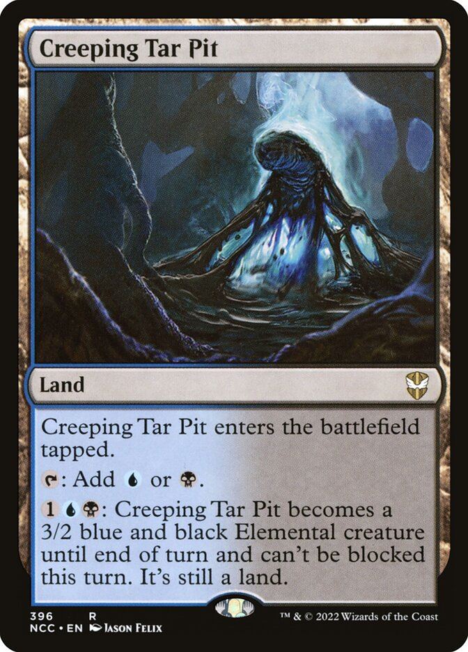 Mtg: NCC : Creeping Tar Pit -  - NM