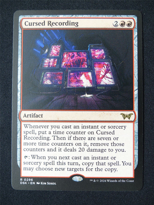 Cursed Recording - DSK - Mtg Card #35W