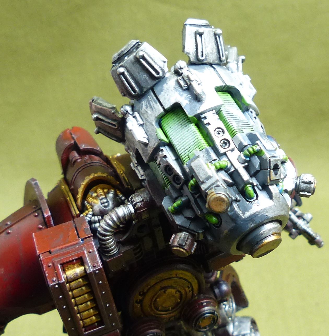 Thanatar Cavas Siege-automata painted - Mechanicum - Warhammer Horus Heresy #2PM