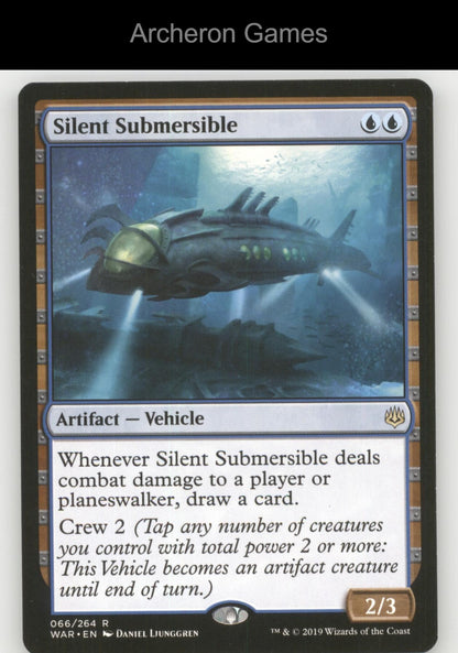 Silent Submersible 66 R MTG Card War of the Spark