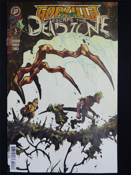 GODZILLA Escape the Dead Zone #3 - Oct 2025 IDW Comic #576