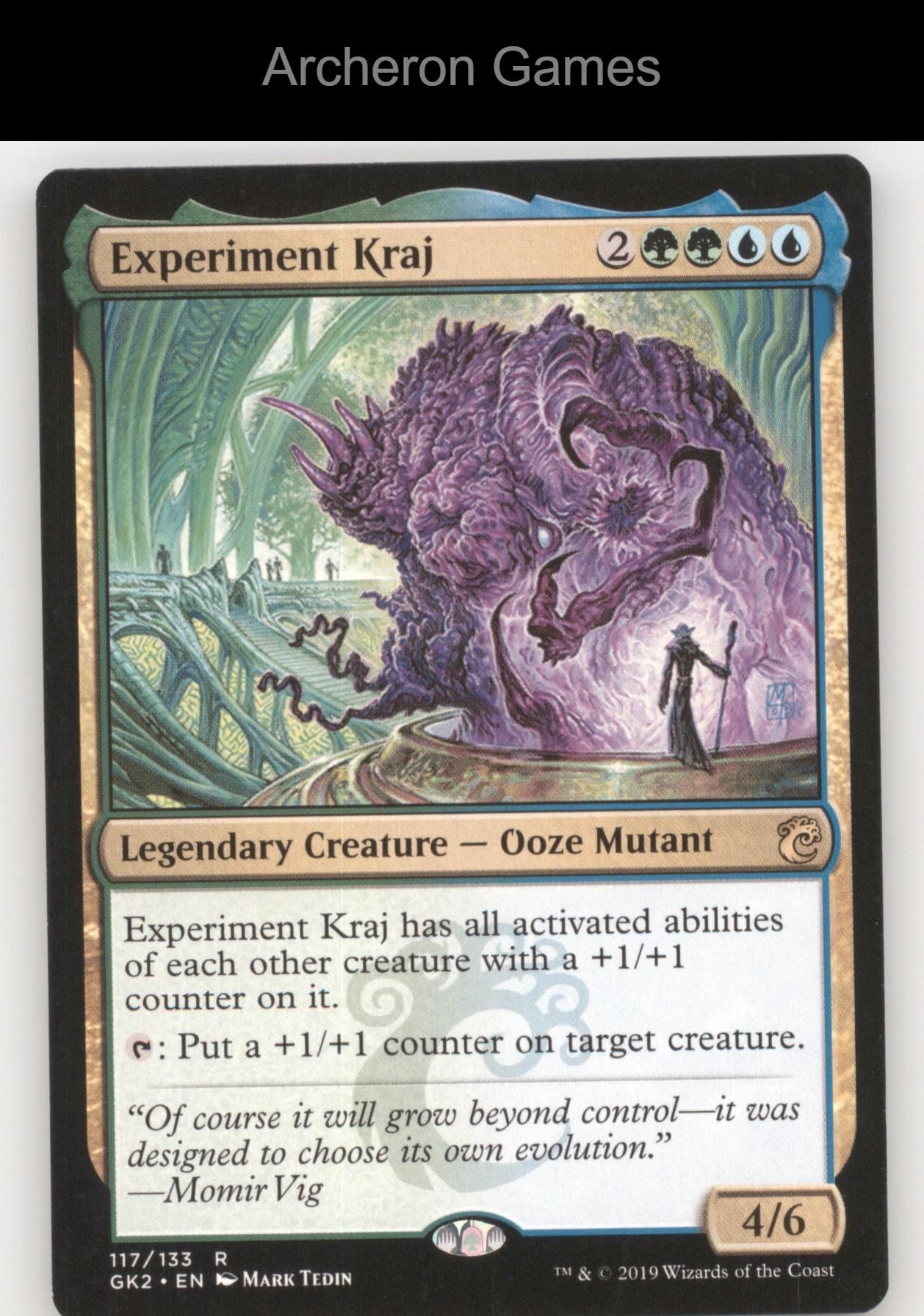 Experiment Kraj 117 R MTG Card Ravnica Allegiance: Guild Kits