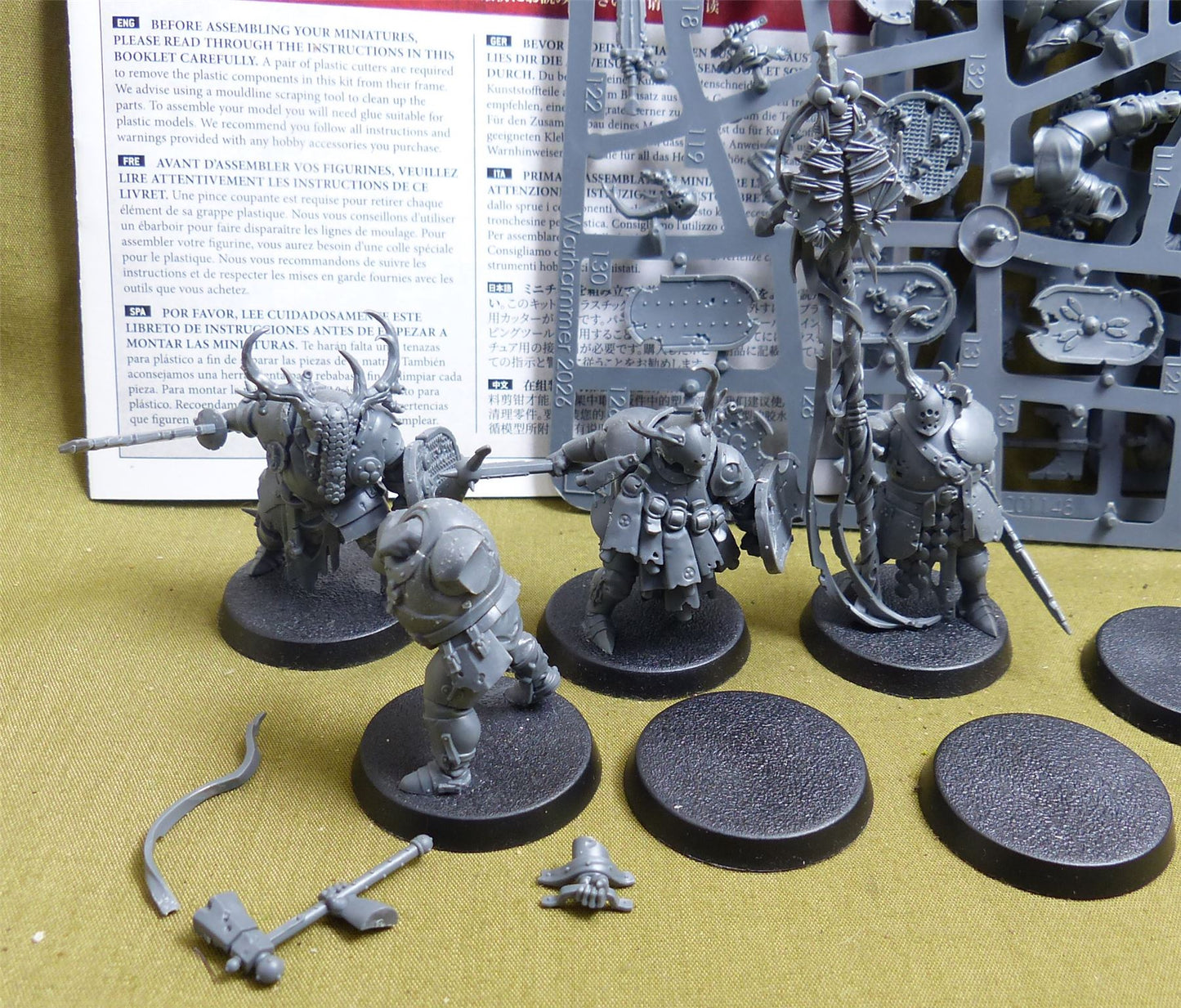 Rotswords part built complete Sprue - Maggotkin - Warhammer AoS #5Q