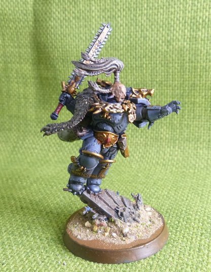 Ragnar Blackmane Painted - Space Wolves - Warhammer AoS 40k #P
