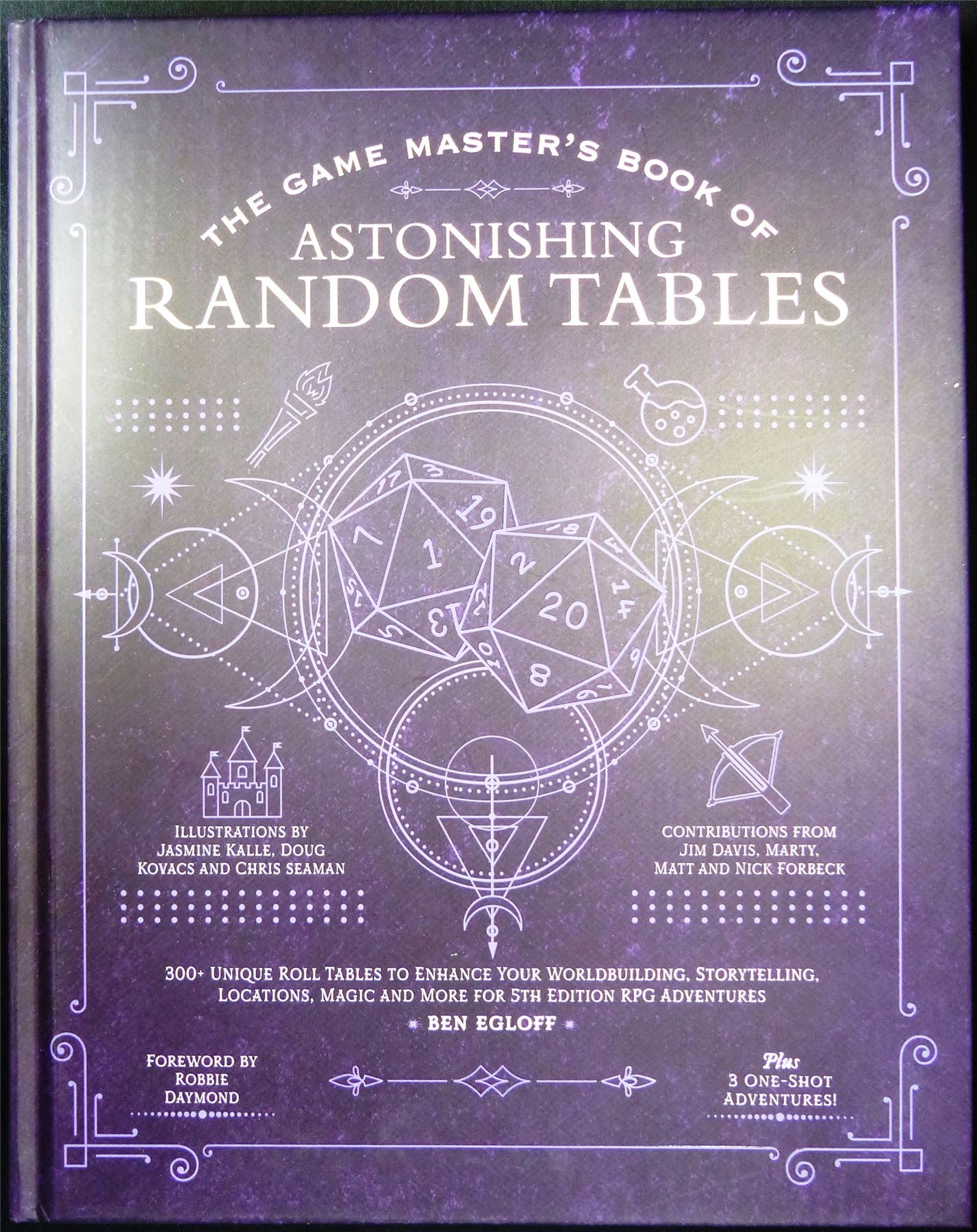 The Game Master's Book of Astonishing Random Tables - Media Lab Books Roleplay Hardback #1PE