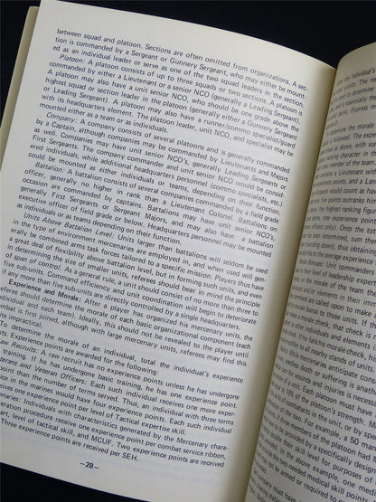 Traveller: Book 4 Mercenary  - Roleplaying Booklet #2TF