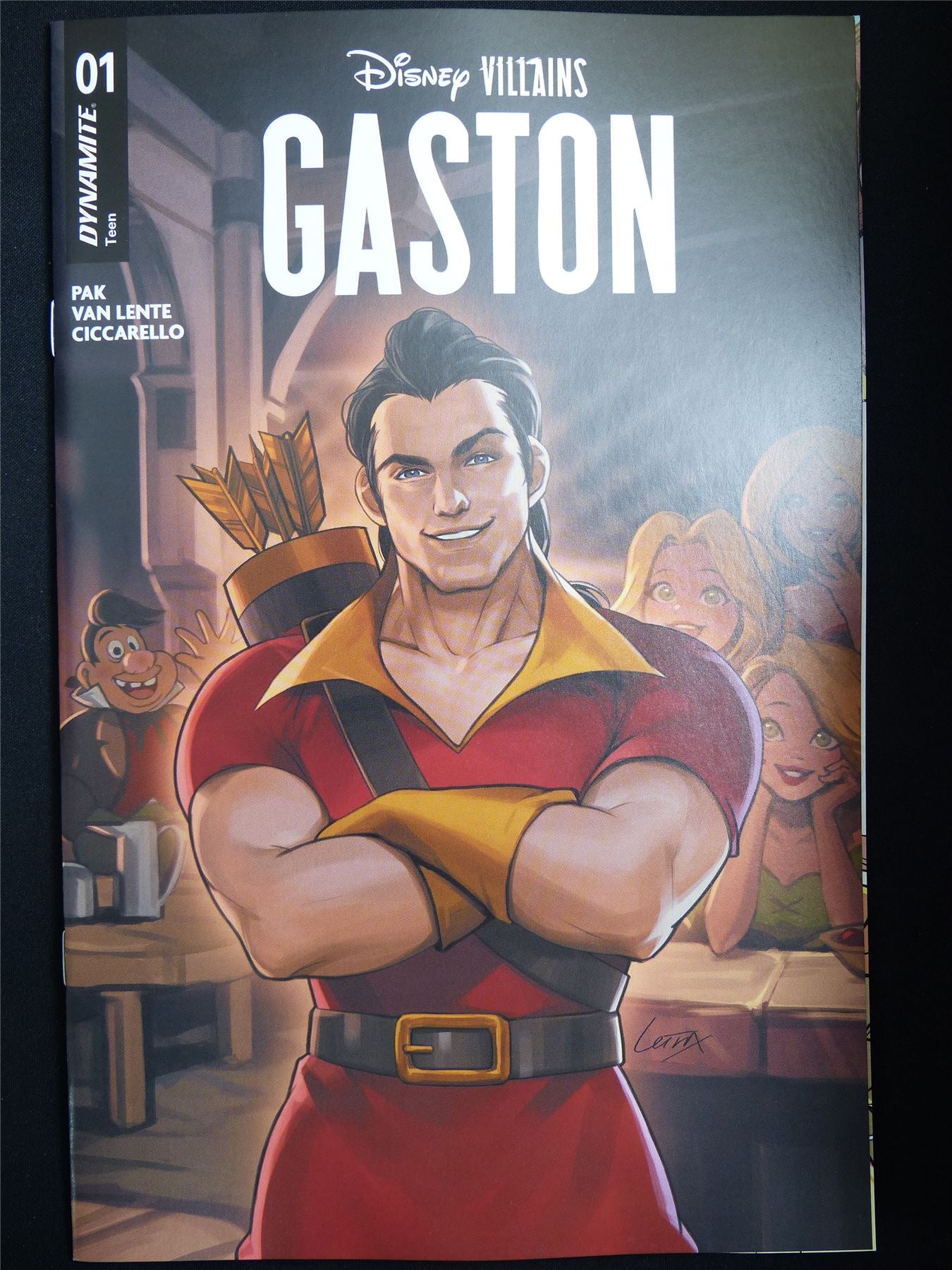 DISNEY Villains: Gaston #1 Cvr A - Mar 2026 Dynamite Comic #3SF