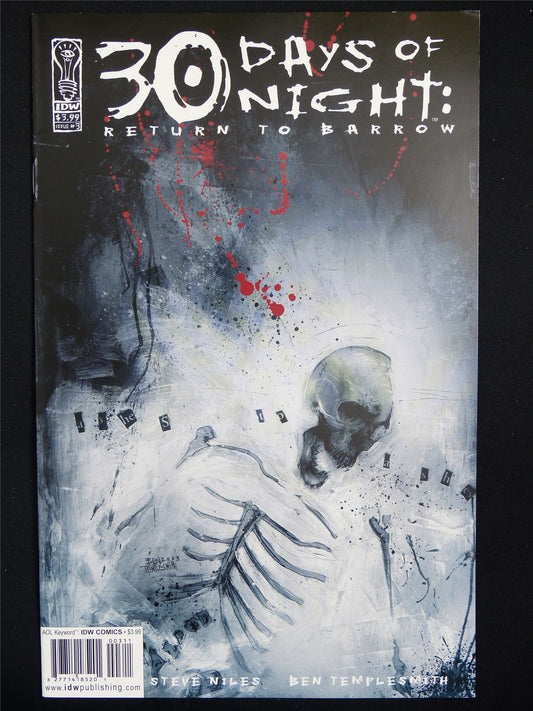 30 Days of Night: Return to Barrow #3 - IDW Comic #31N