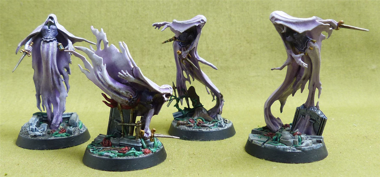 Lady Harrow's Mournflight painted - Death Warband - Warhammer Underworlds #2PQ