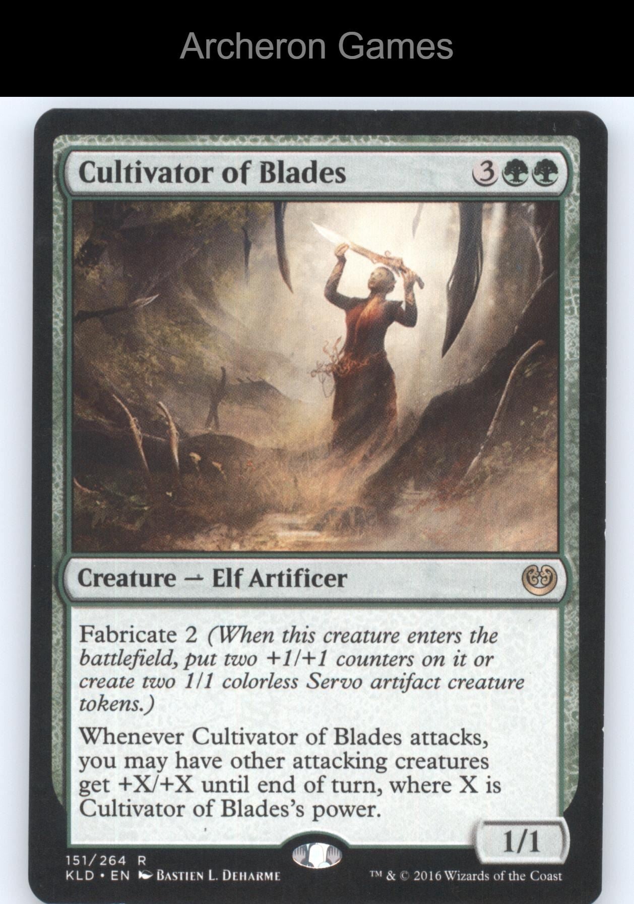 Cultivator of Blades 151 R MTG Card Kaladesh