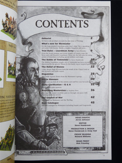 Warmaster #7 Rumble in the Jungle - Games Workshop Magazine #1NE