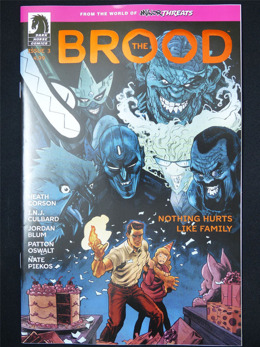 The BROOD #3 Foil Cover - B&B Feb 2025 Dark Horse Comic #9JS