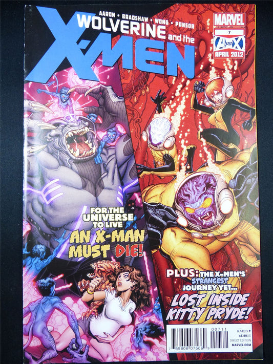 WOLVERINE and the X-Men #7 - Marvel Comic #3BC