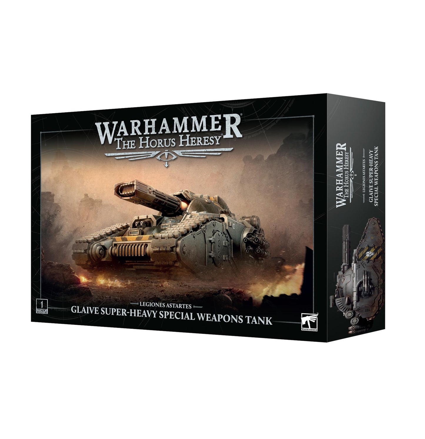 Glaive Super Heavy Special Weapons Tank - Legiones Astartes - Warhammer: Horus Heresy - Available from 04/04/2026