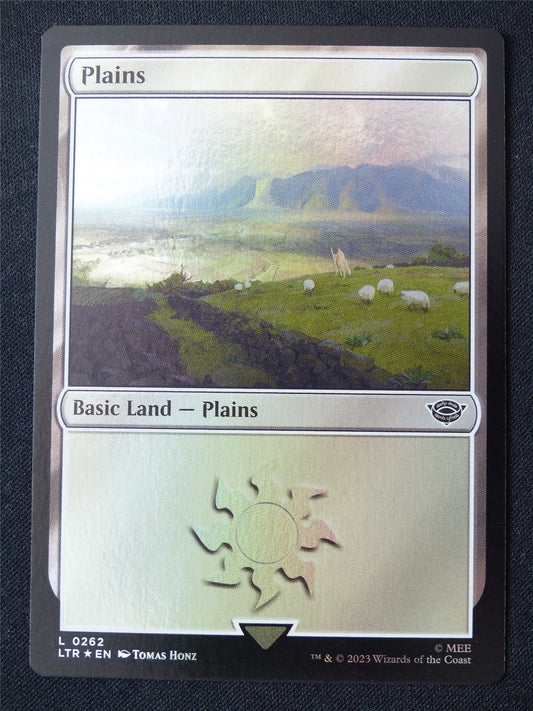 Plains 0262 Foil - LTR - Mtg Card #16O