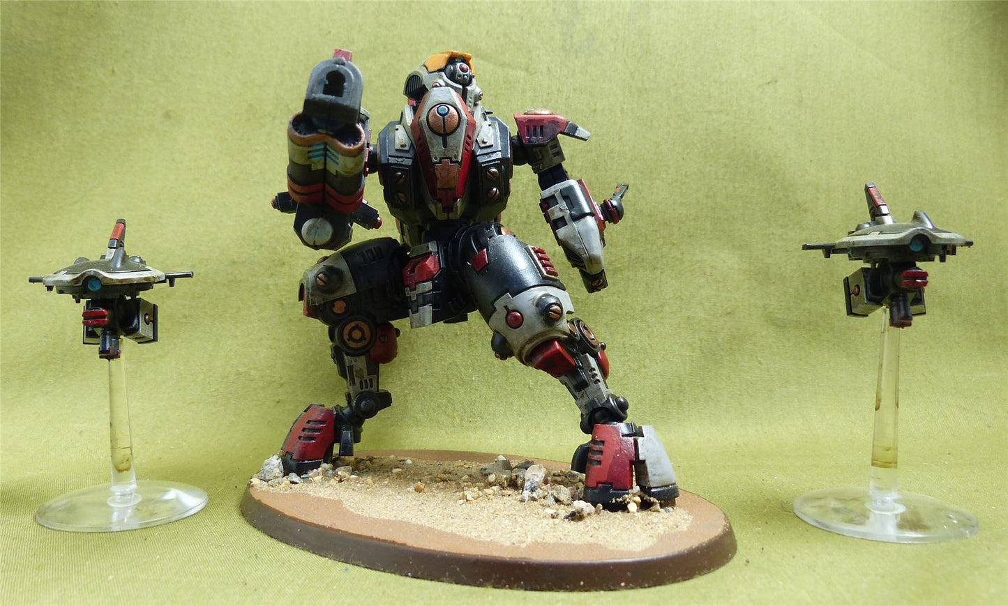 XV95 Ghostkeel Battlesuit painted - Tau Empire - Warhammer 40K #Y8