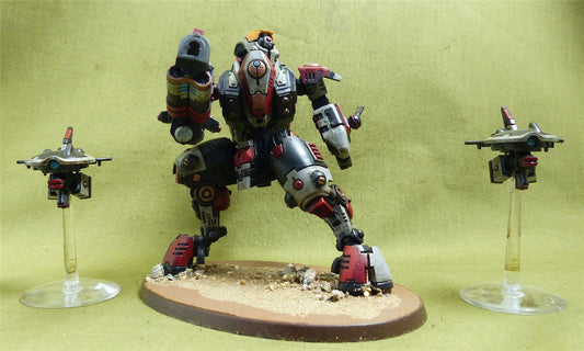XV95 Ghostkeel Battlesuit painted - Tau Empire - Warhammer 40K #Y8