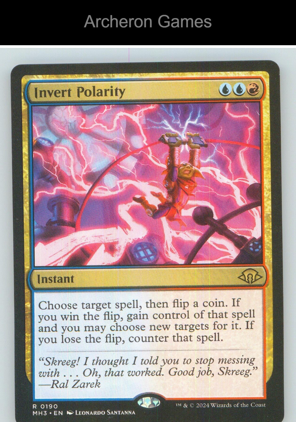 Invert Polarity MH3 190 R MTG Card NM/EX+