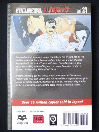 Full Metal Alchemist Volume 24 - Viz Media Manga #1AO