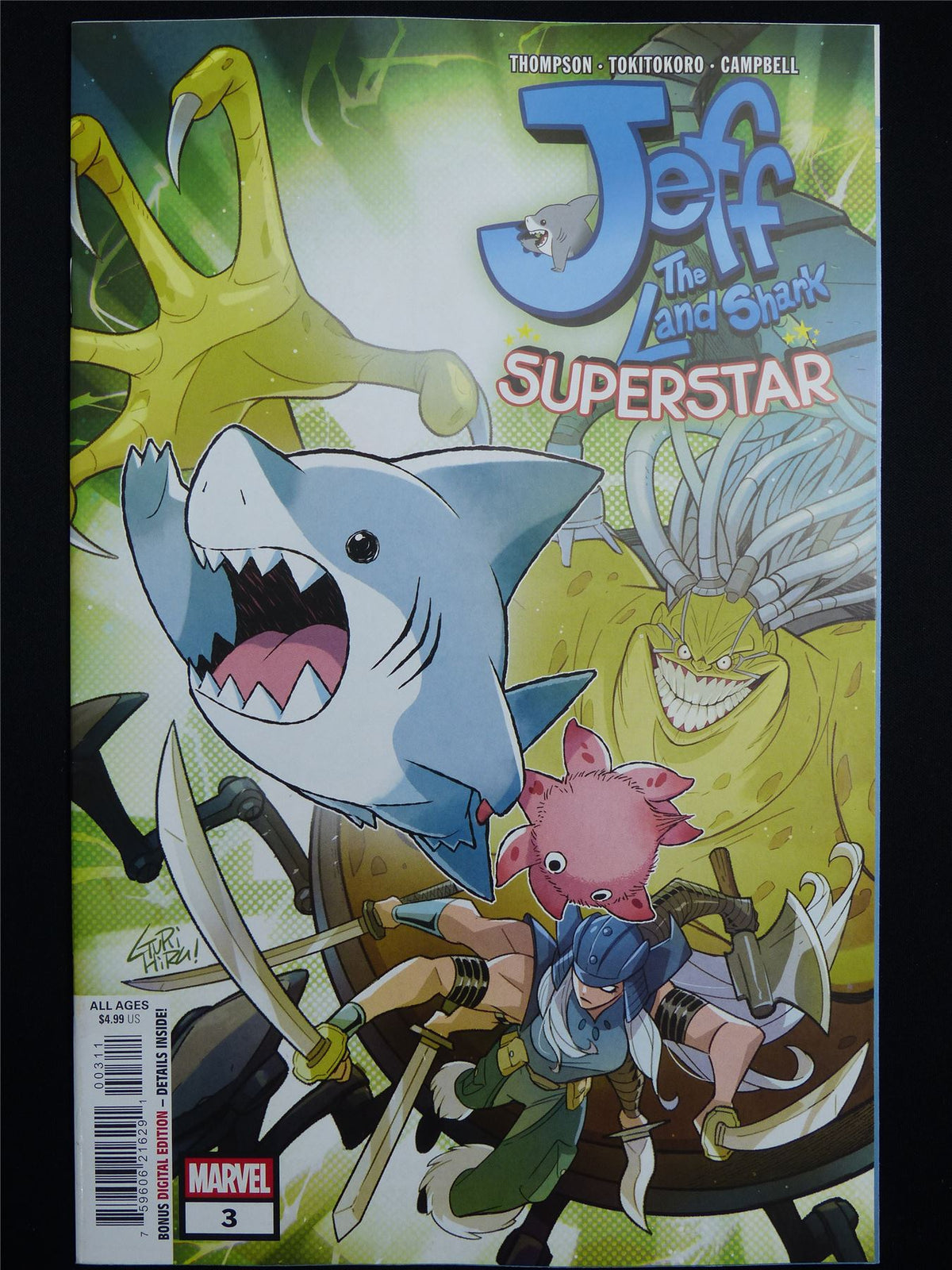 JEFF the Land Shark: Superstar #3 Cvr A - Nov 2026 Marvel Comic #48W