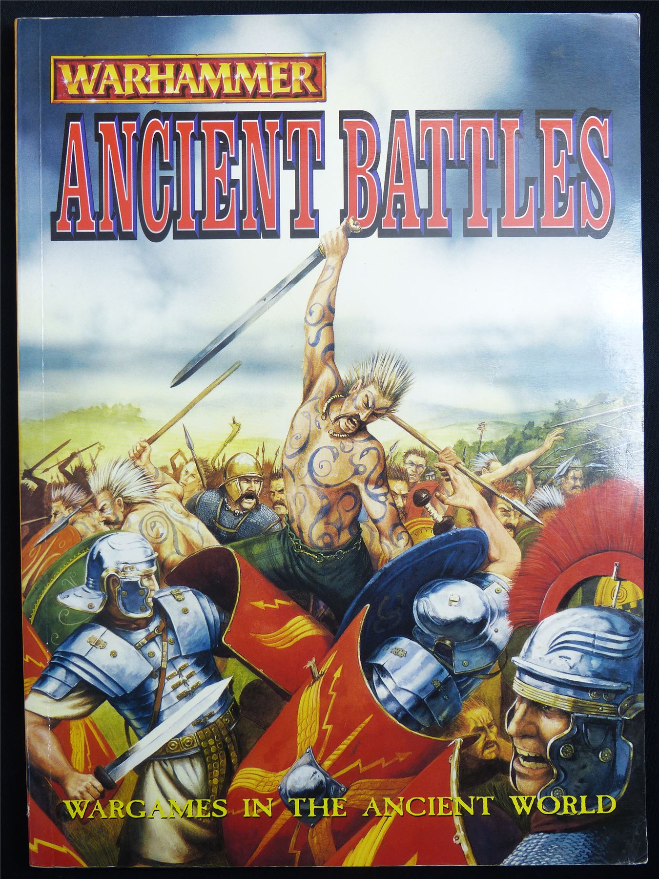 Ancient Battle: Wargames in Ancient World Rulebook OOP - Warhammer Softback #JZ