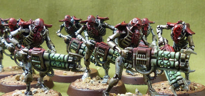 Warriors and Scarab Swarms painted - Necrons - Warhammer 40K #409