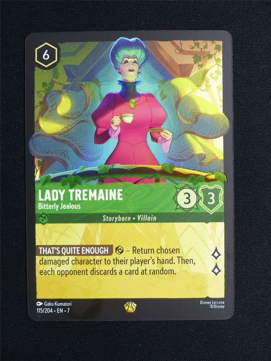 Lady Tremaine Bitterly Jealous 115/204 - Lorcana Card #1ZL
