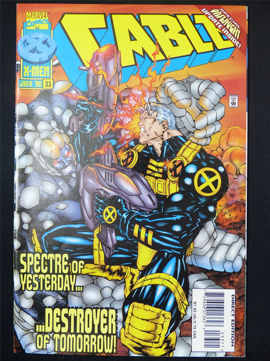 CABLE #33 - Marvel Comic #SG