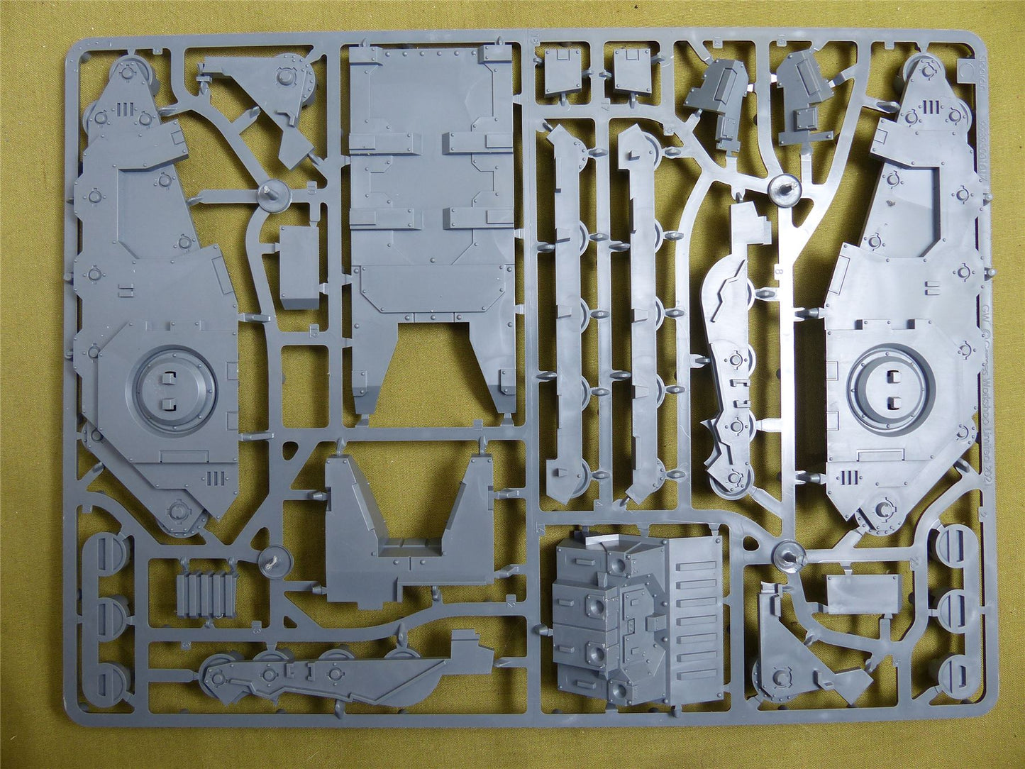 Sicaran Battle Tank complete sprue - Adepta Astartes - Warhammer HH #2F1