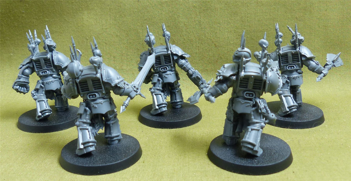 Chaos Terminator Squad - Chaos Space Marines - Warhammer 40K #43U