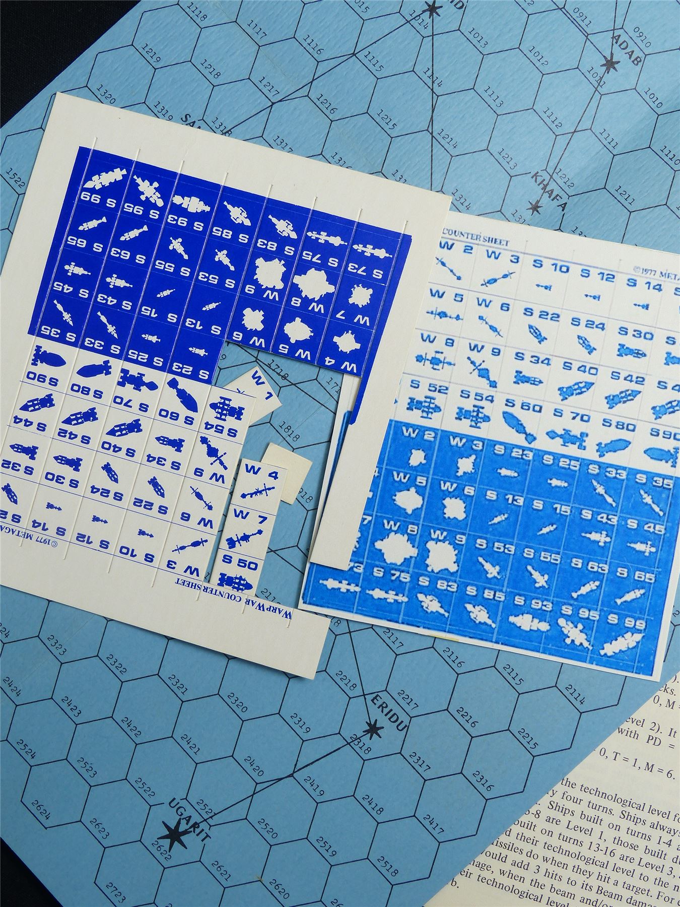 WarpWar Microgame 4 Booklet - Metagaming Rulebook Booklet #2VR