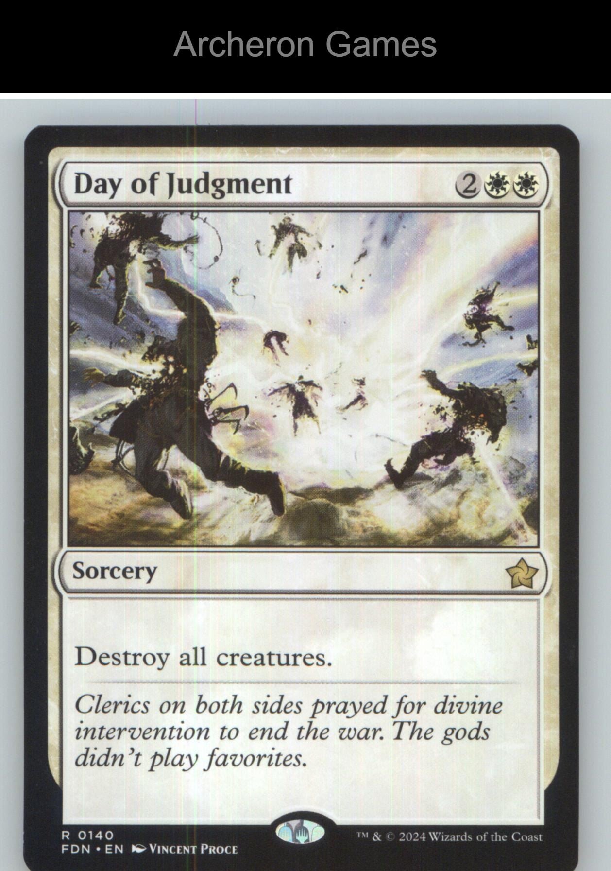 Day of Judgment FDN 140 R MTG Card NM/EX+