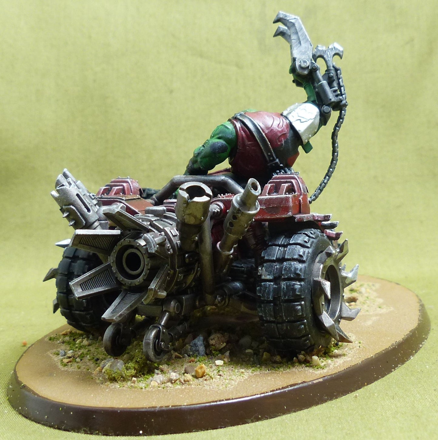 Deffkilla Wartrike painted - Orks - Warhammer 40K #2Q4