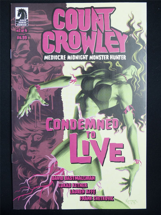 COUNT Crowley Mediocre Midnight Monster Hunter: Condemned to Love #2 - Dark Horse Comic #329