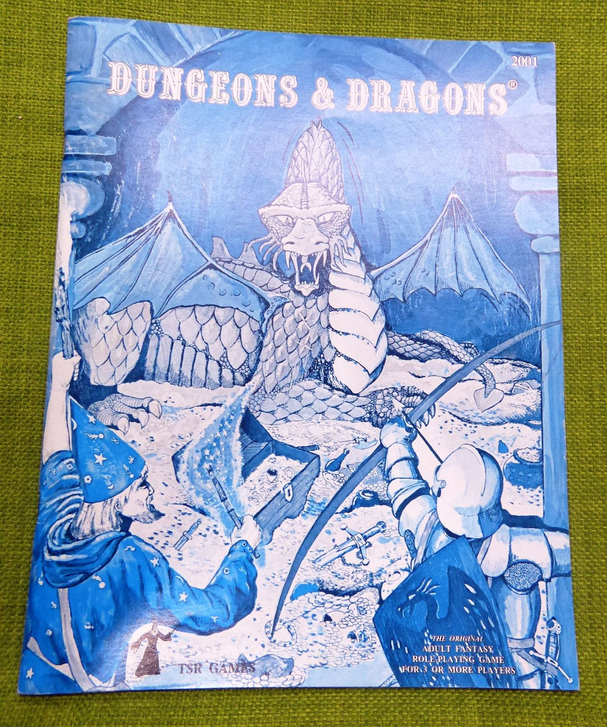 TSR 3rd Edition Dungeons & Dragons Book module number 2001 #62