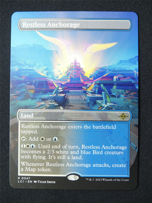 Restless Anchorage Borderless - LCI - Mtg Card #998